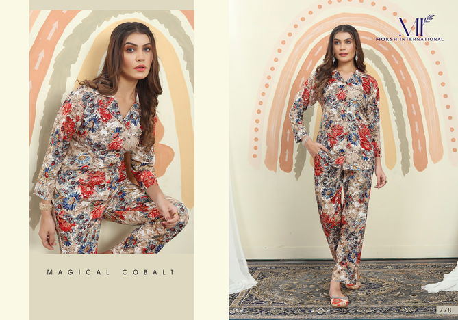 Cord Set Vol 2 By Moksh Printed Western Catalog